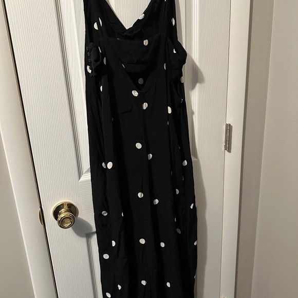 Free People Size Small Polka Dot Pant Romper - Picture 5 of 8
